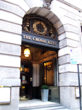 The Crosse Keys pub