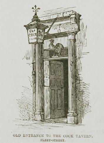 Original Cock Tavern Entrance